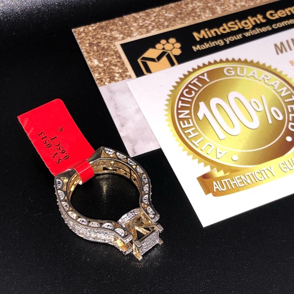 REAL DIAMOND designer ring Not CZ Appraisal incl. - Picture 10 of 10